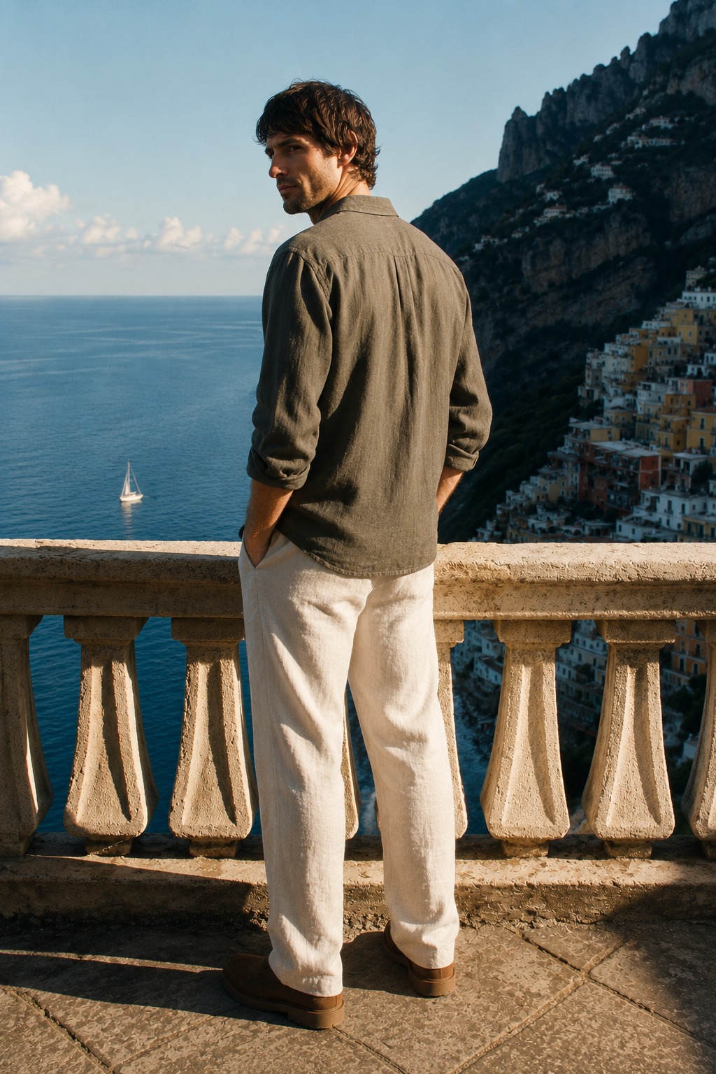 Italian Linen Long Sleeve