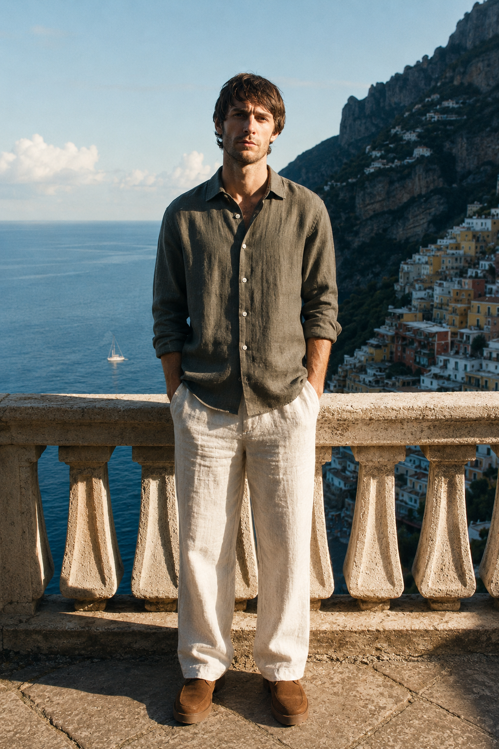 Italian Linen Long Sleeve