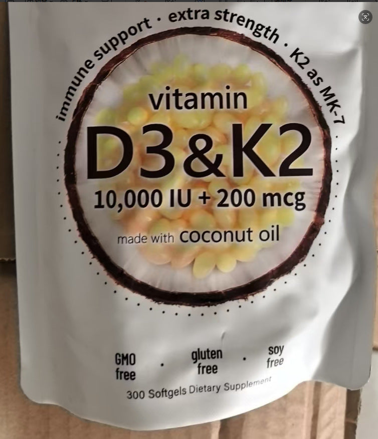 Nattokinase Soft Capsules Dietary Supplement