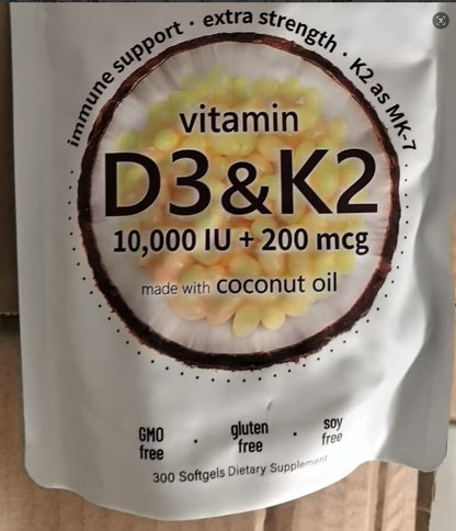 Nattokinase Soft Capsules Dietary Supplement