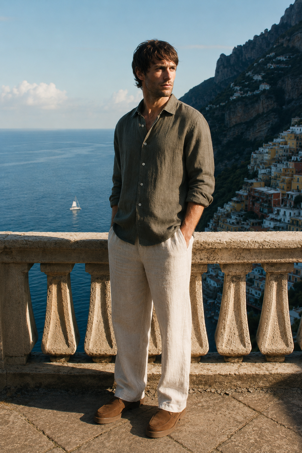 Italian Linen Long Sleeve