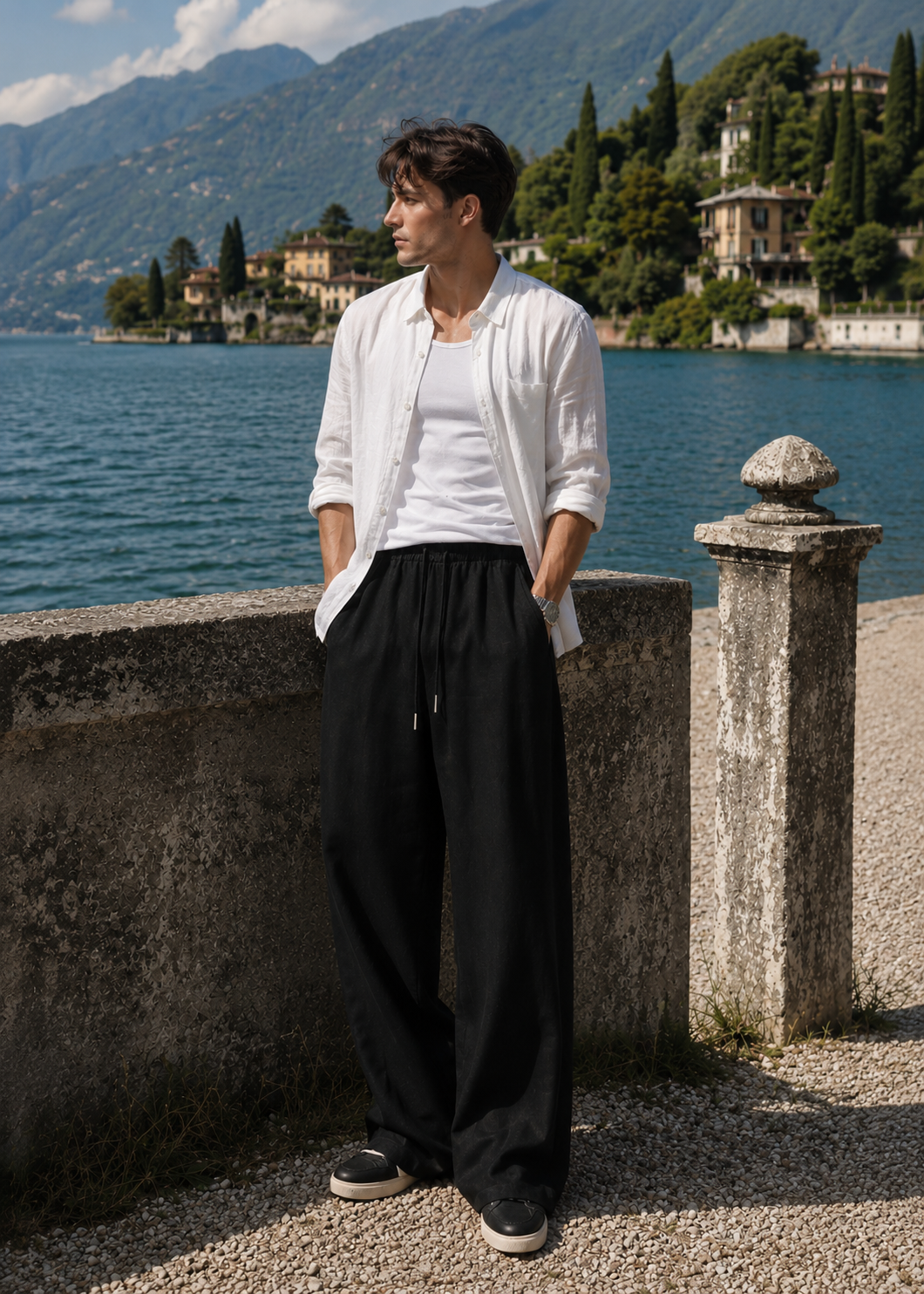 Linen Tailored Trousers