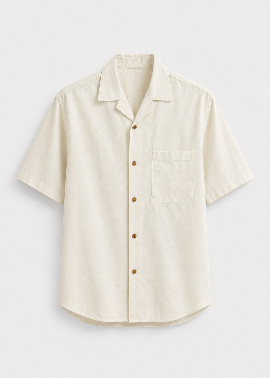 Linen Blend Short Sleeve
