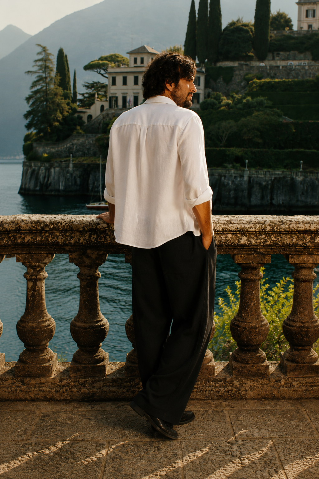 Linen Tailored Trousers