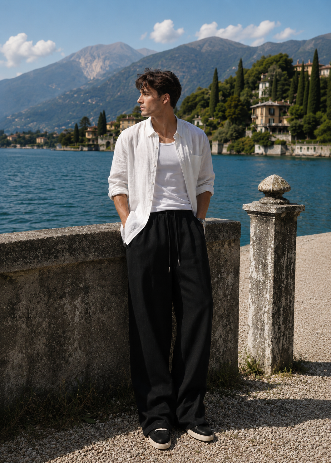 Linen Tailored Trousers