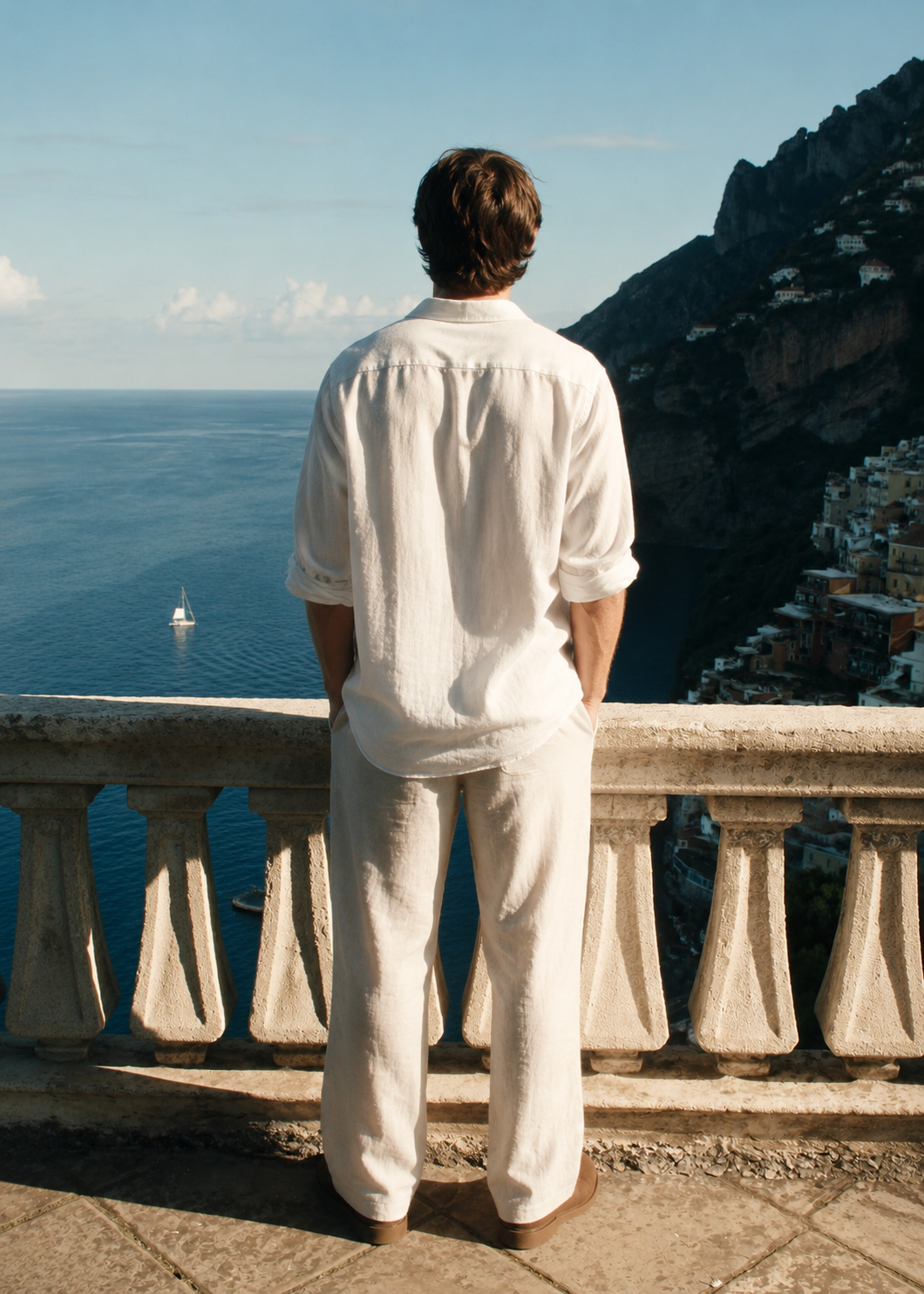Riviera Linen Overshirt